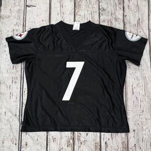 Ben Roethlisberger Pittsburgh Steelers NFL Football Reebok Jersey Womens